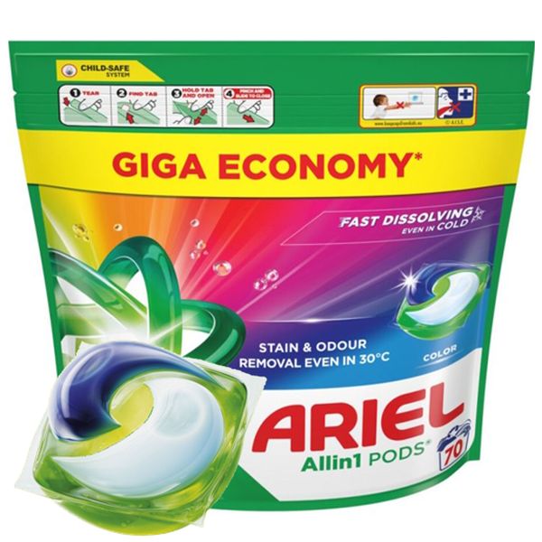 Prac.pr.ARIEL Tabs 70ks Color
